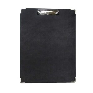 artist sketch board covered with water proof fabric - black painting drawing clipboard – art supply for classroom studio travel or field use, size 15.7" by 11.8" (l x w, 30 x 40 cm)