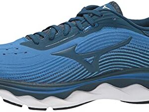 Mizuno mens Wave Sky 5 Running Shoe, Imperial Blue-sea, 11.5 US