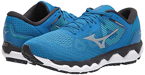 Mizuno Men's Wave Horizon 5 Running Shoe, Imperial Blue/Black, 11.5