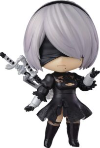 square enix nier:automata: automata 2b (yorha no.2 type b) nendoroid action figure, multicolor