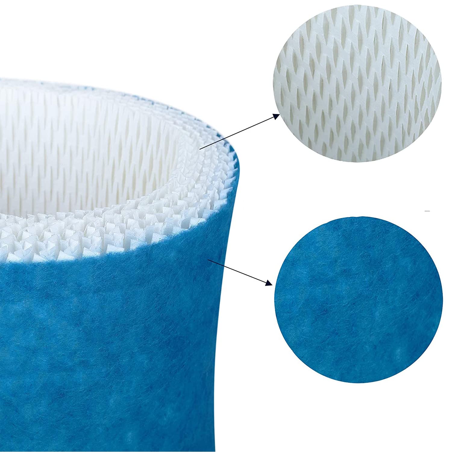 Lxiyu Humidifier Filter Replacement Wicking Filters Compatible with Honeywell HC-888, HC-888N, Filter C (6 Pack)