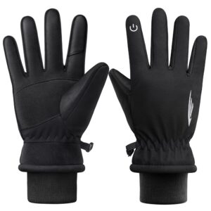 rivmount winter gloves women men,touchcreen insulated warm gloves cold weather windproof thermal snow gloves skiing,driving,biking,running 605