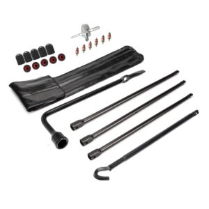 dr.roc compatible with spare tire tool kit with spare tire jack handle and wheel lug wrench 2003-2018 dodge ram 1500 and 2019 ram 1500 classic