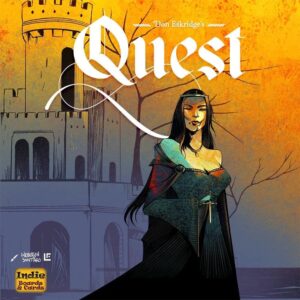 quest - by indie boards and cards -social deduction board game