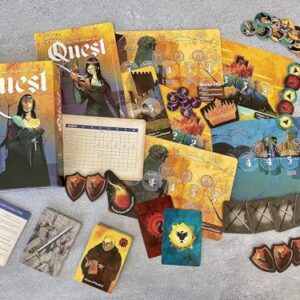 Quest - by Indie Boards and Cards -Social Deduction Board Game