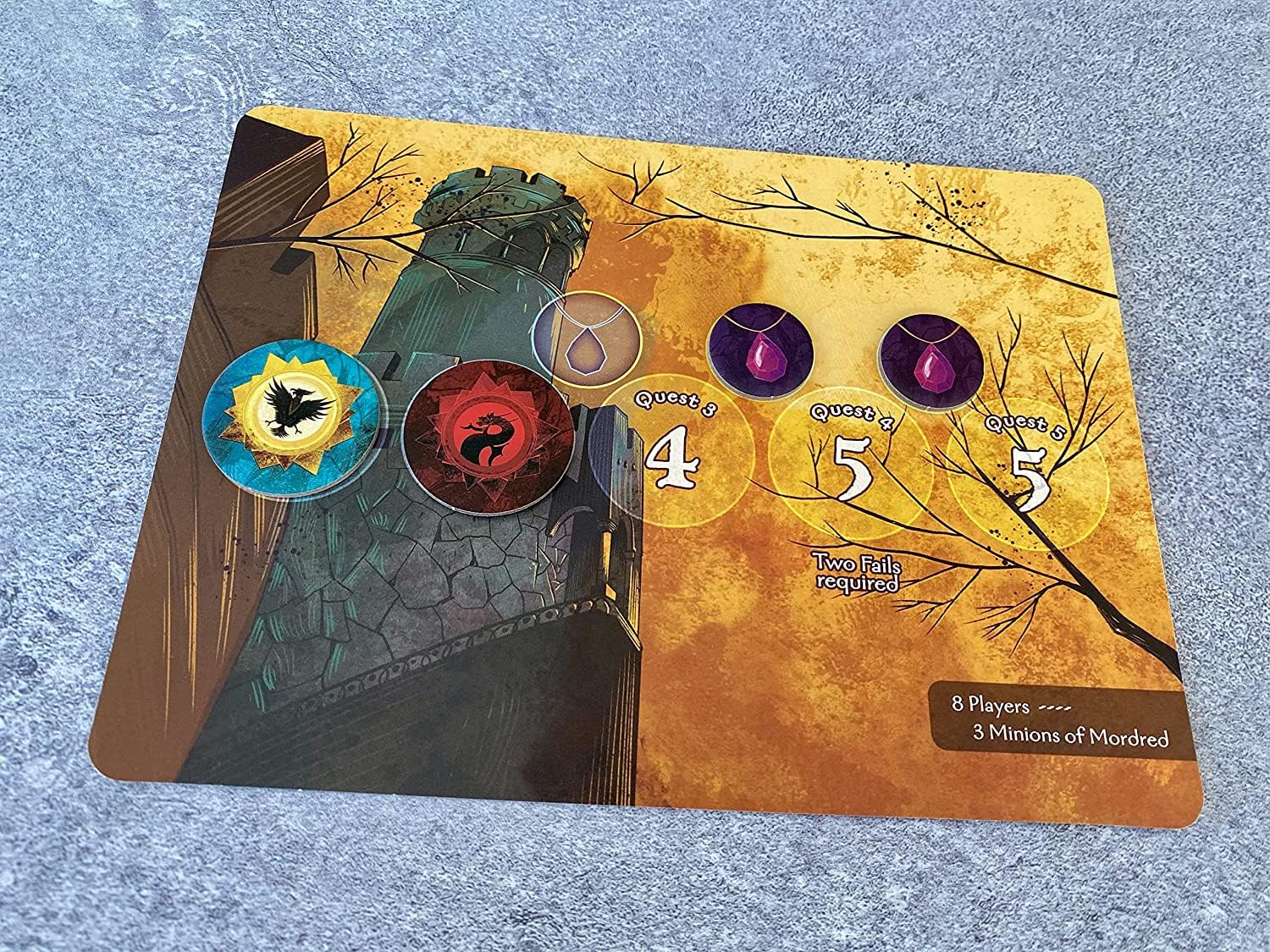 Quest - by Indie Boards and Cards -Social Deduction Board Game