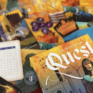 Quest - by Indie Boards and Cards -Social Deduction Board Game