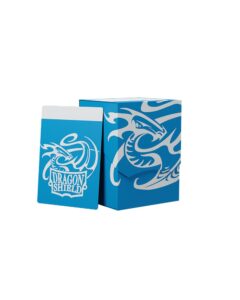 card deck box deck shell: blue/black - dragon shield