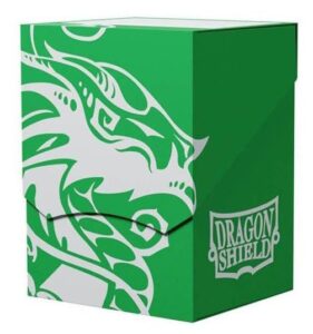 card deck box deck shell: green/black - dragon shield