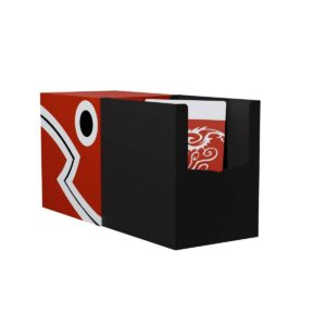 Card Deck Box Double Shell: Red/Black - Dragon Shield