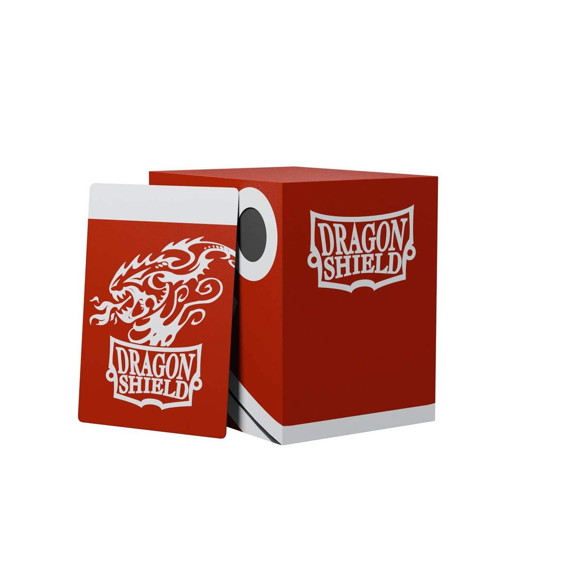 Card Deck Box Double Shell: Red/Black - Dragon Shield