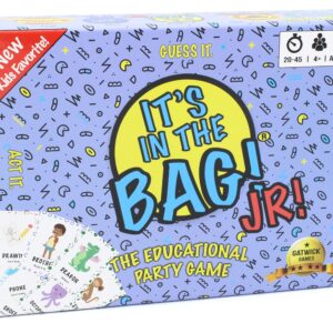 It's in The Bag! Jr. - A Charades Game for Kids and Family! - Interactive Picture Charades Board Games for Family Night, Board Games for Kids 4-6/6-8/8-12 - Games for Family Game Night with Kids