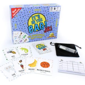 It's in The Bag! Jr. - A Charades Game for Kids and Family! - Interactive Picture Charades Board Games for Family Night, Board Games for Kids 4-6/6-8/8-12 - Games for Family Game Night with Kids