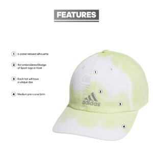 adidas Women's Relaxed Color Wash Cap, Vapour Pink/Frost Pink/Grey, One Size