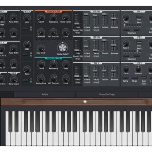 Arturia PolyBrute 6-Voice Polyphonic Morphing Analog Synthesizer Natural Wood