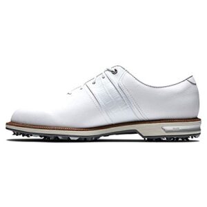 FootJoy Men's Premiere Series-Packard Golf Shoe, White/White, 9.5