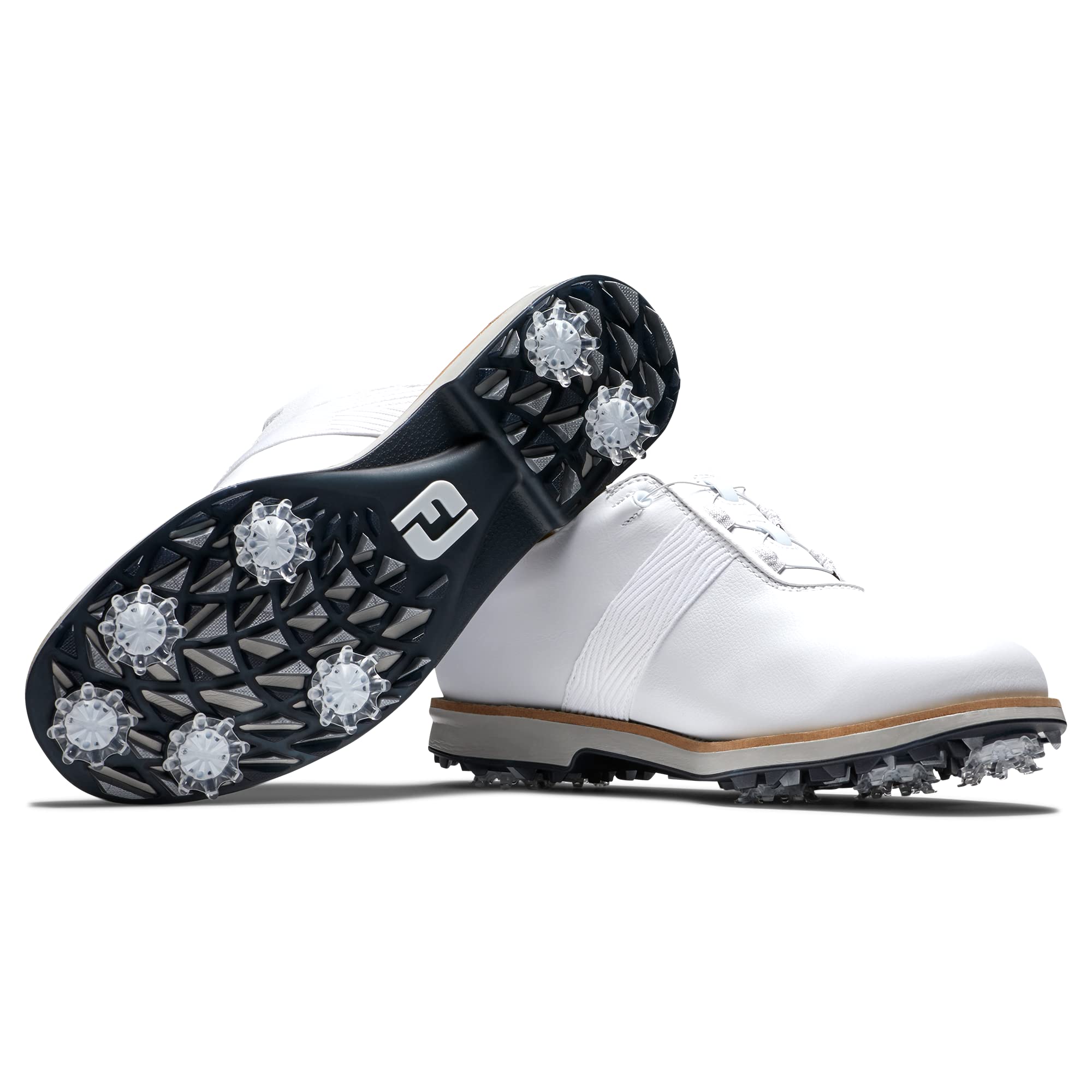 FootJoy Women's Premiere Series Boa Previous Season Style Golf Shoe, White/White, 6.5