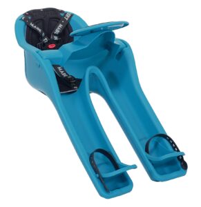 ibert child bicycle safe-t-seat, teal, one size