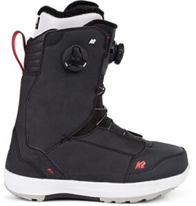 k2 boundary clicker x hb snowboard boot - men's black 8