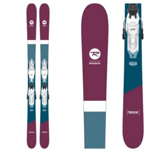 rossignol trixie ski's with express bindings- women's (158)