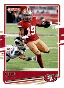 2020 donruss #15 deebo samuel san francisco 49ers football card