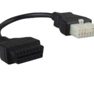 12 Pin OBD1 to 16 Pin OBD2 Diagnostic Cable for Mitsubishi