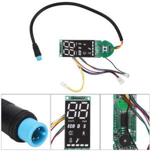 Bluetooth Circuit Board, Electric Scooter Circuit Board & Waterproof Dashboard Cover Fit for Ninebot MAX‑G30 Ninebot G30 Parts