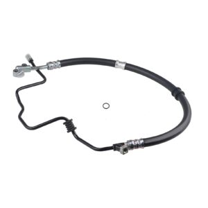 wmphe compatible with power steering pressure hose assembly honda pilot v6 3.5l 2005 2006 2007 2008, replace oem 53713s9va01, m14 x 1.5 connector screw