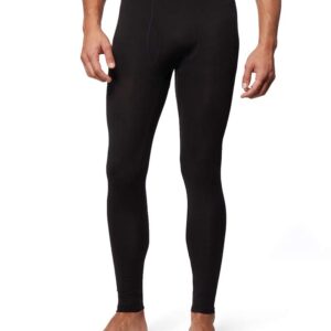 32 Degrees Mens Heat Performance Thermal Baselayer Pant Leggings, Black, X-Large