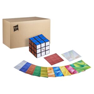 Rubik's Cube 3x3 Puzzle, Original Rubik's Product, Includes Removable Mod Stickers to Customize, Toy for Kids Ages 8 and Up