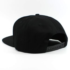 Datsun Competition Parts Baseball Cap - Snap Back - Flat Brim Black Hat