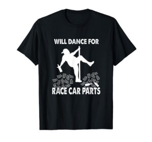 funny dirt track racing stock car dirt racing t-shirt