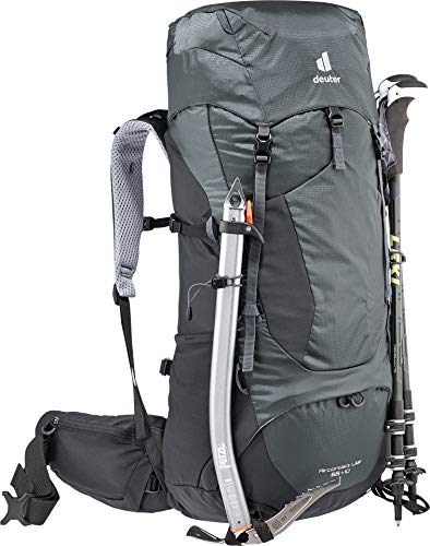 DEUTER Unisex – Adult's Aircontact Lite 65+10 Trekking backpack, Arctic-Teal, (75L) EU