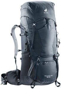deuter unisex – adult's aircontact lite 65+10 trekking backpack, arctic-teal, (75l) eu
