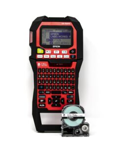 labelworks epson lw-px900 industrial label maker - portable handheld label printer compatible with all epson px tape types