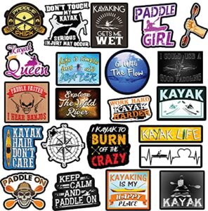 kayak stickers – great kayaking accessories – waterproof stickers for kayak – kayak decals- 100% waterproof vinyl stickers