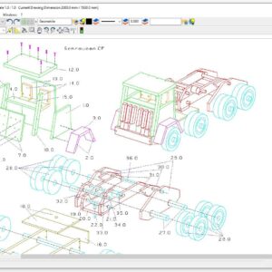 Becker CAD 12 2D - professional CAD software for 2D design and modelling - for 3 PCs - 100% compatible with AutoCAD