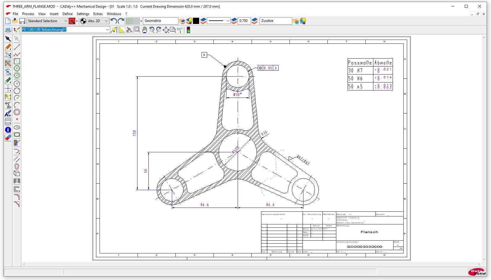 Becker CAD 12 2D - professional CAD software for 2D design and modelling - for 3 PCs - 100% compatible with AutoCAD