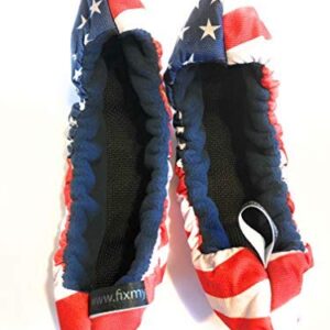 Fix My Gear Graphic Skate Soaker Guards (USA Flag, Small)