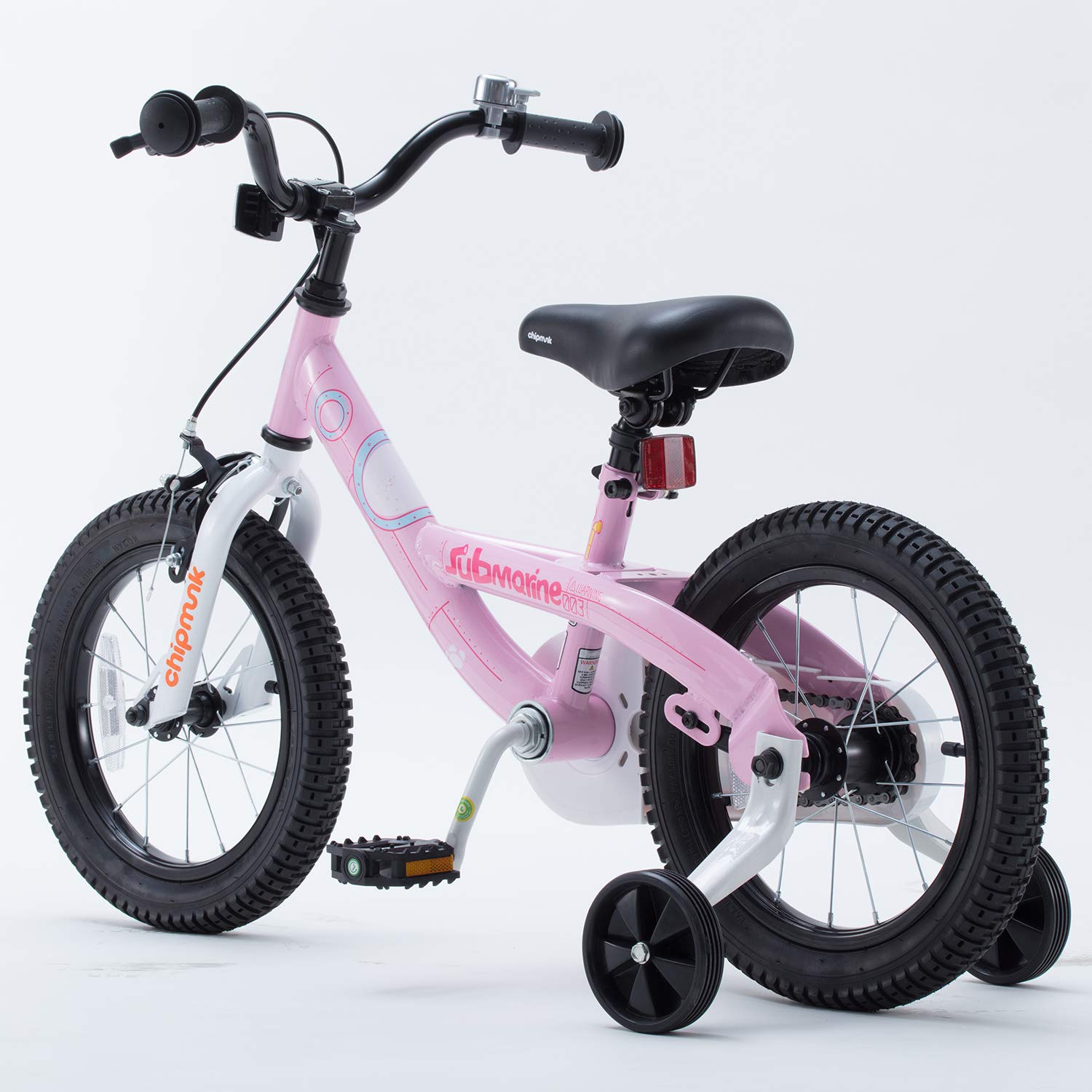 Royalbaby Chipmunk Boys Girls Kids Bike Steel Cycle Bike Child's Bicycle 18 Inch Pink