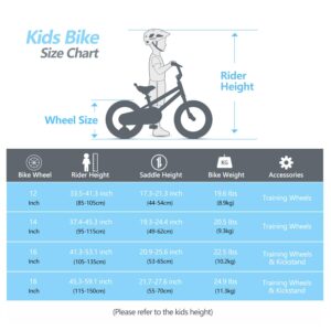 Royalbaby Chipmunk Boys Girls Kids Bike Submarine Steel Cycle Bike Child's Bicycle 12 Inch Blue