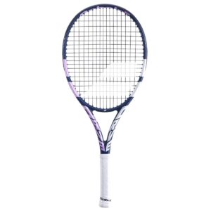 babolat pure drive 2021 junior 25 inch tennis racquet (blue/pink) (4 1/8" grip size)