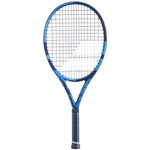 babolat pure drive 2021 junior 25 inch tennis racquet (blue) (4" grip size)