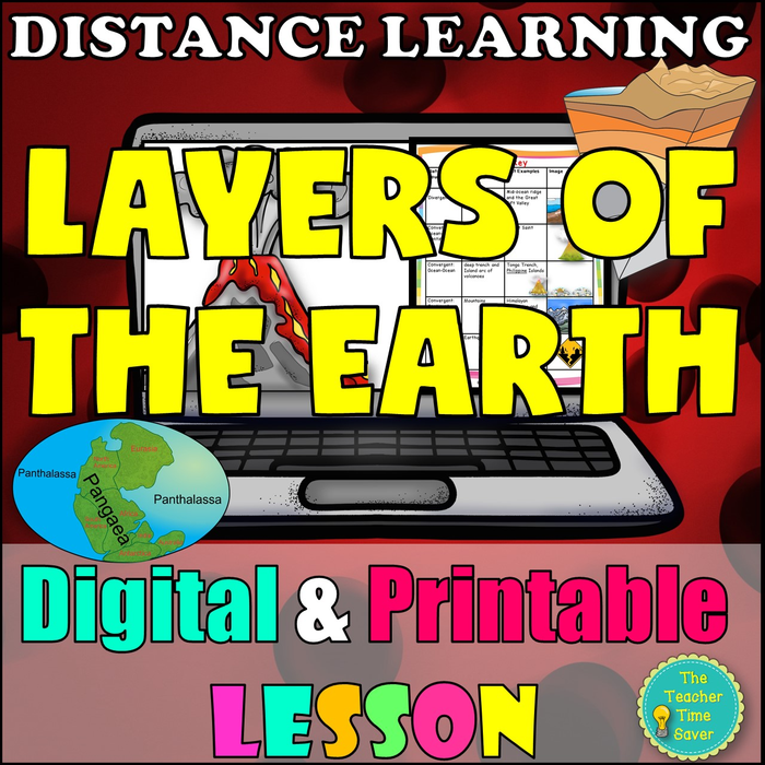 Layers of the Earth Digital Lesson