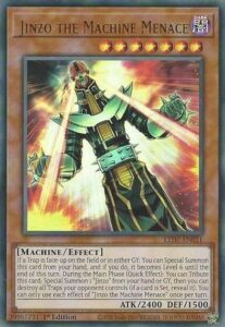 jinzo the machine menace - led7-en031 - ultra rare - 1st edition