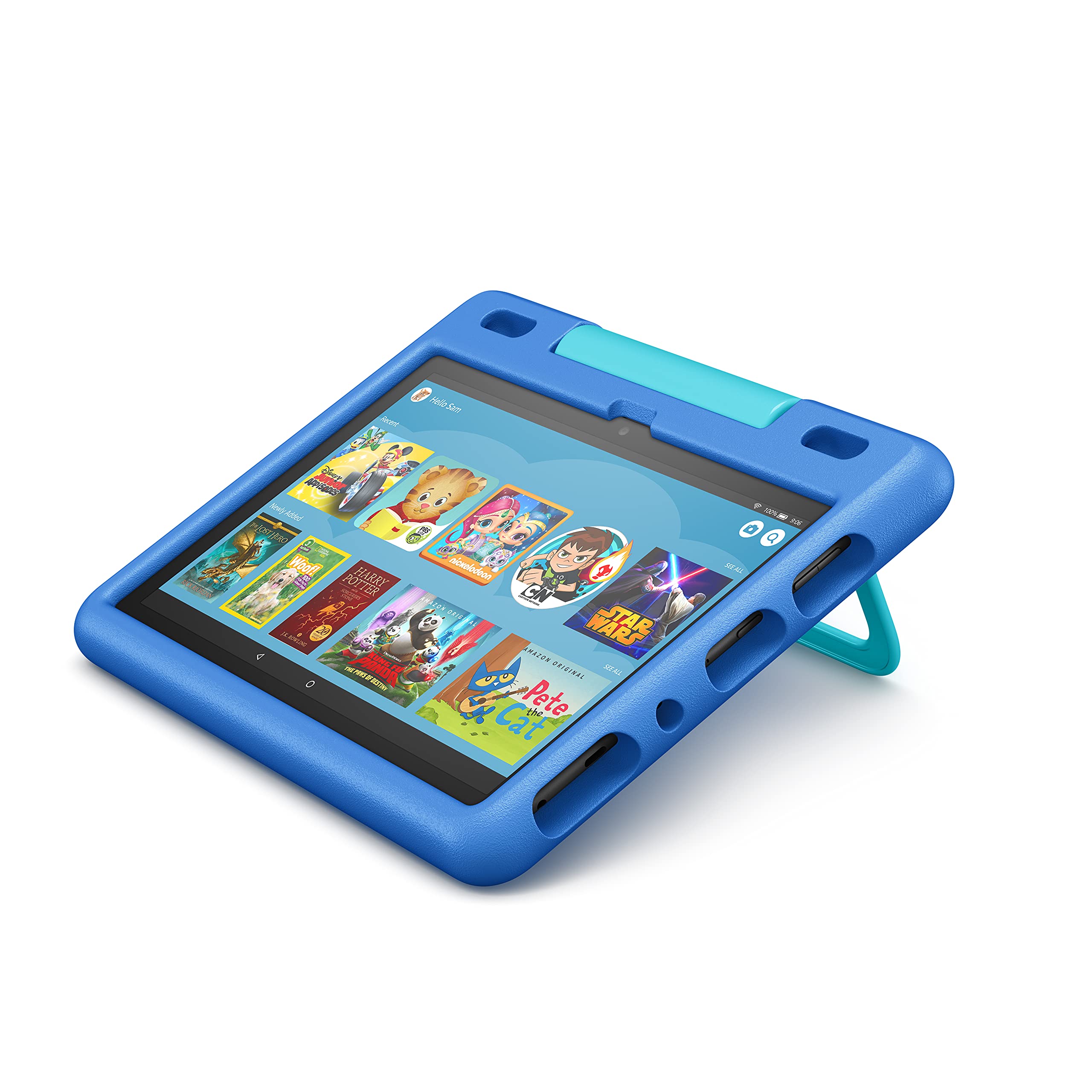 Amazon Kid-Proof Case for Fire HD 10 tablet (Only compatible with 11th generation tablet, 2021 release) – Sky Blue