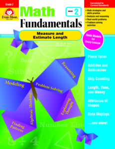 math fundamentals unit measure and estimate length, grade 2