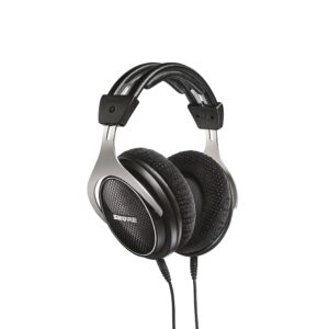 Shure SRH1540 Premium Closed-Back Headphones with 40mm Neodymium Drivers for Clear Highs and Extended Bass, Built for Professional Audio/Sound Engineers, Musicians and Audiophiles (SRH1540-BK)