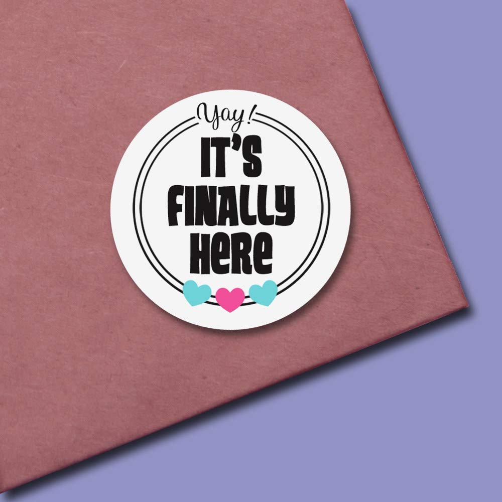 Funny Warning: Hide from Husband Thank You Customer Appreciation Sticker Labels for Small Businesses, 60 1.5" Circle Stickers by AmandaCreation, Great for Envelopes, Postcards, Direct Mail, & More!