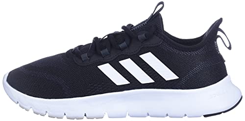 adidas Women's Vario Sport Running Shoe, Black/White/Grey, 8